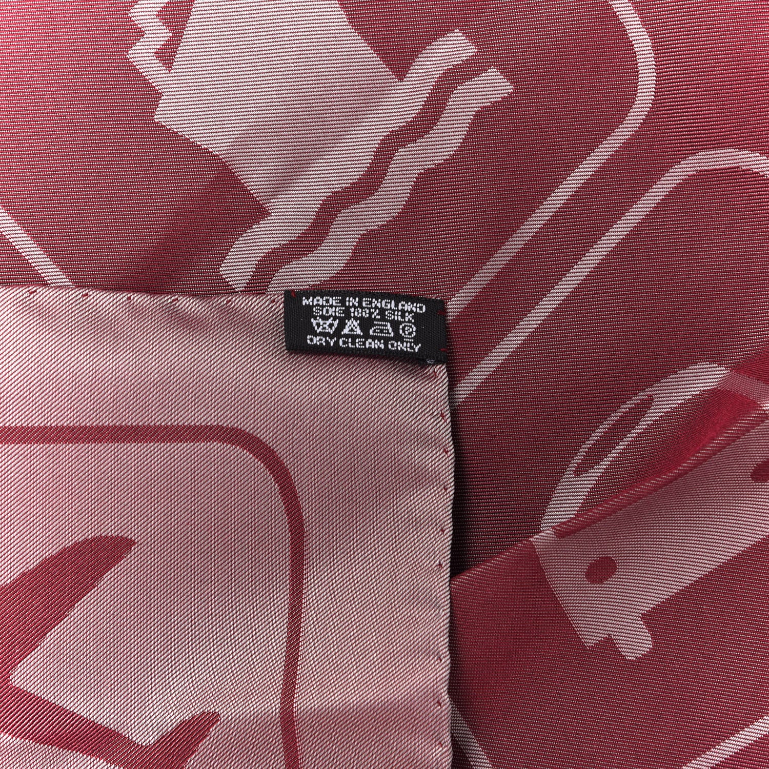 Hermes Silk Pocket Square 5 of 5