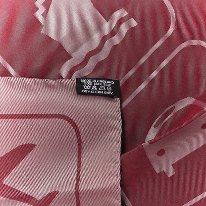 Hermes Silk Pocket Square 5 of 5