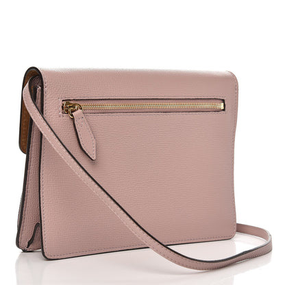 Burberry Derby Calfskin House Check Small Macken Crossbody Bag Pale Orchid 3 of 8