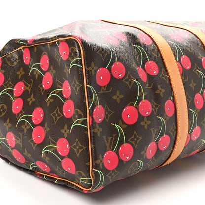 Louis Vuitton Monogram Cerises Keepall 45 9 of 12