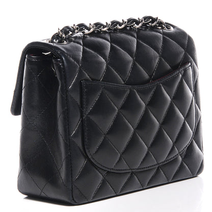 Chanel Lambskin Quilted Mini Square Flap Black 3 of 7