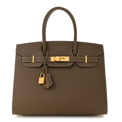 Hermes Epsom Birkin Sellier 30 Etoupe 1 of 15