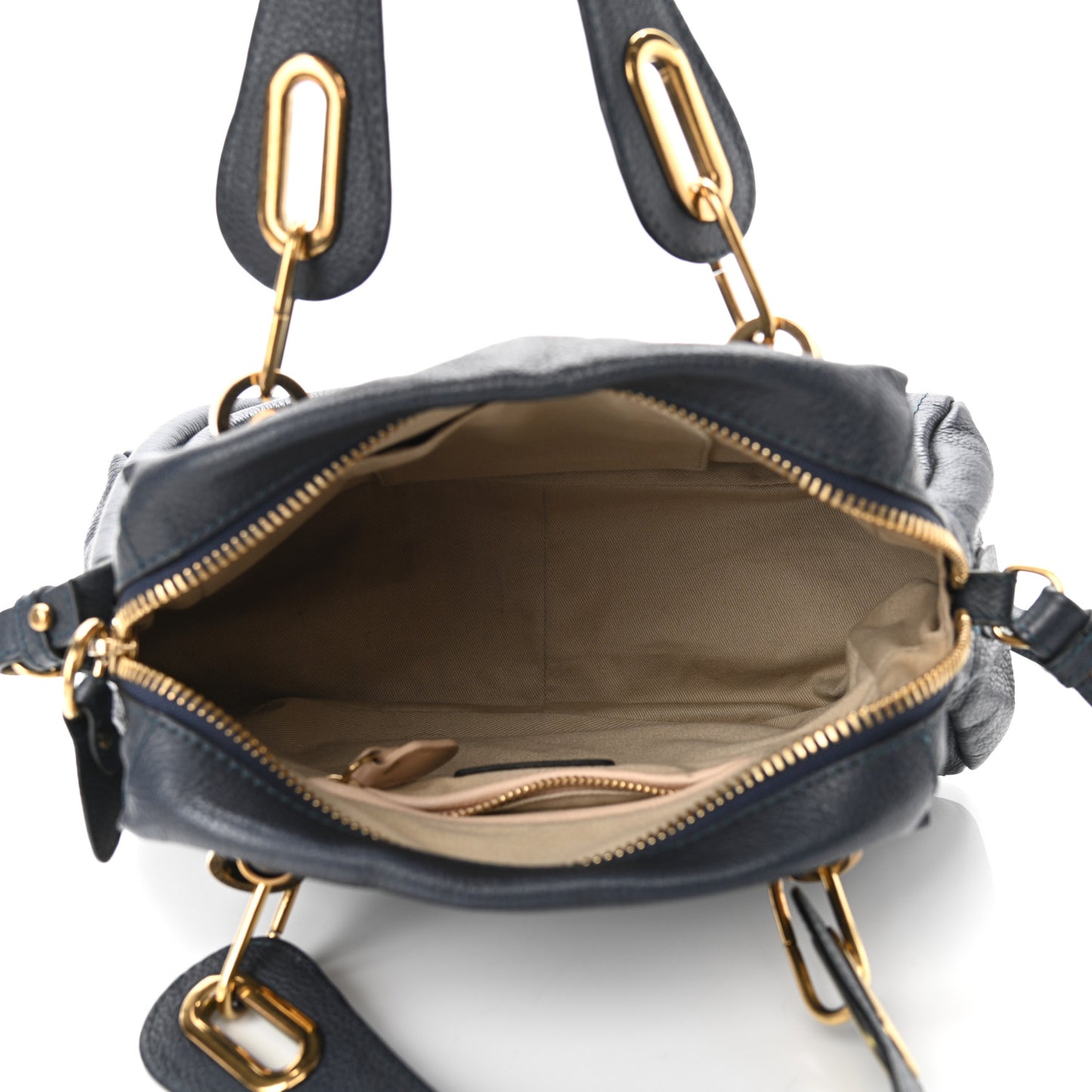 Calfskin Small Paraty Navy