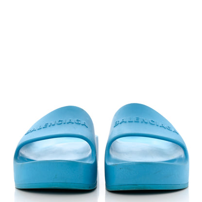 Balenciaga Rubber Womens Chunky Slide Sandals 40 2 of 12