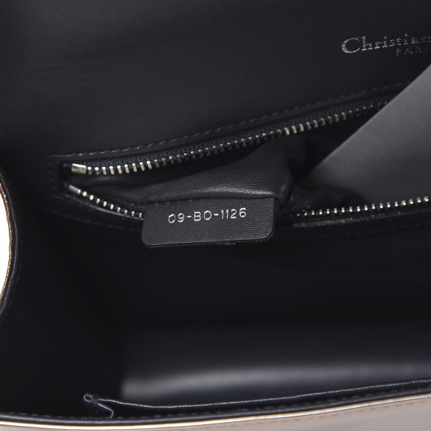 Christian Dior Metallic Patent Micro-Cannage Medium Diorama Flap Bag Pink 8 of 17
