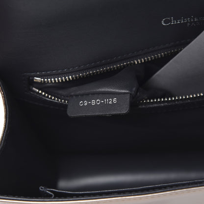 Christian Dior Metallic Patent Micro-Cannage Medium Diorama Flap Bag Pink 8 of 17