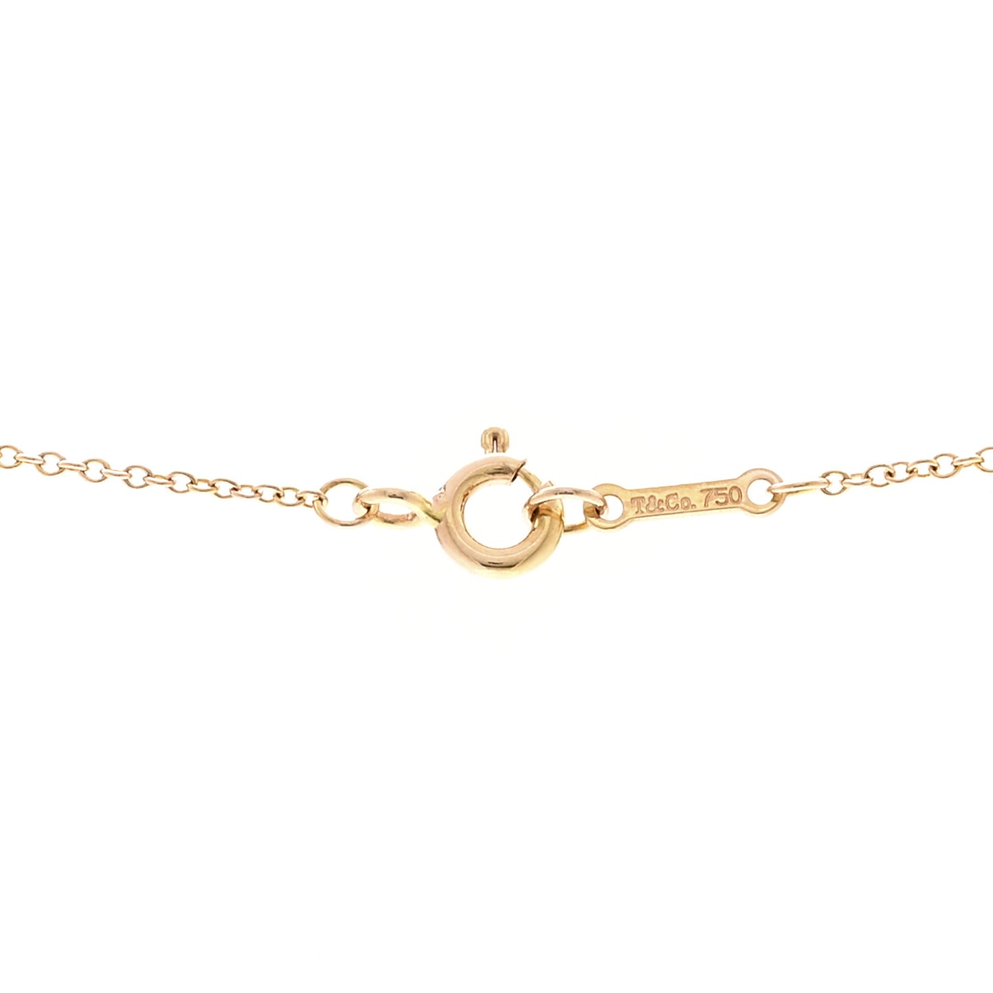 18K Rose Gold Paloma Picasso Dove Pendant Necklace