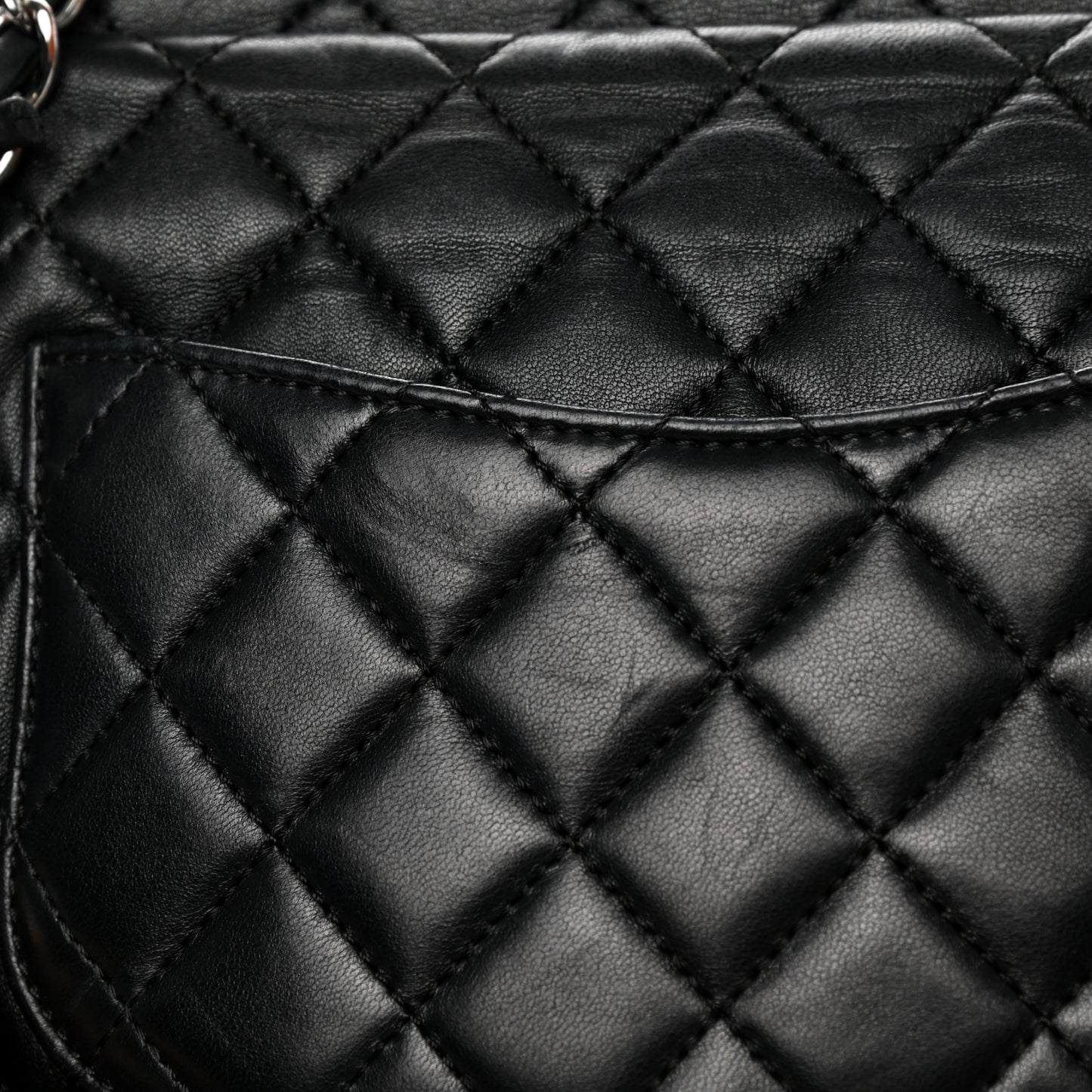 Lambskin Quilted Small Urban Spirit Backpack Black