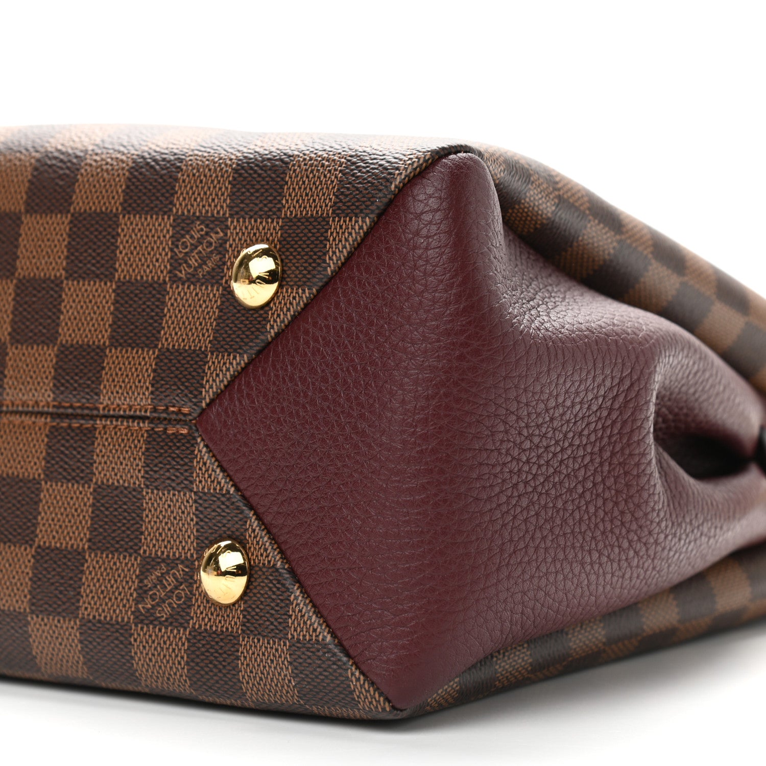 Louis Vuitton Damier Ebene Cuir Taurillon Brittany Bordeaux 8 of 8