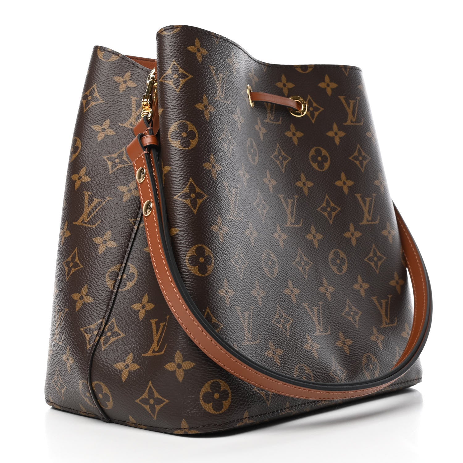 Louis Vuitton Monogram Neonoe MM Caramel 2 of 4