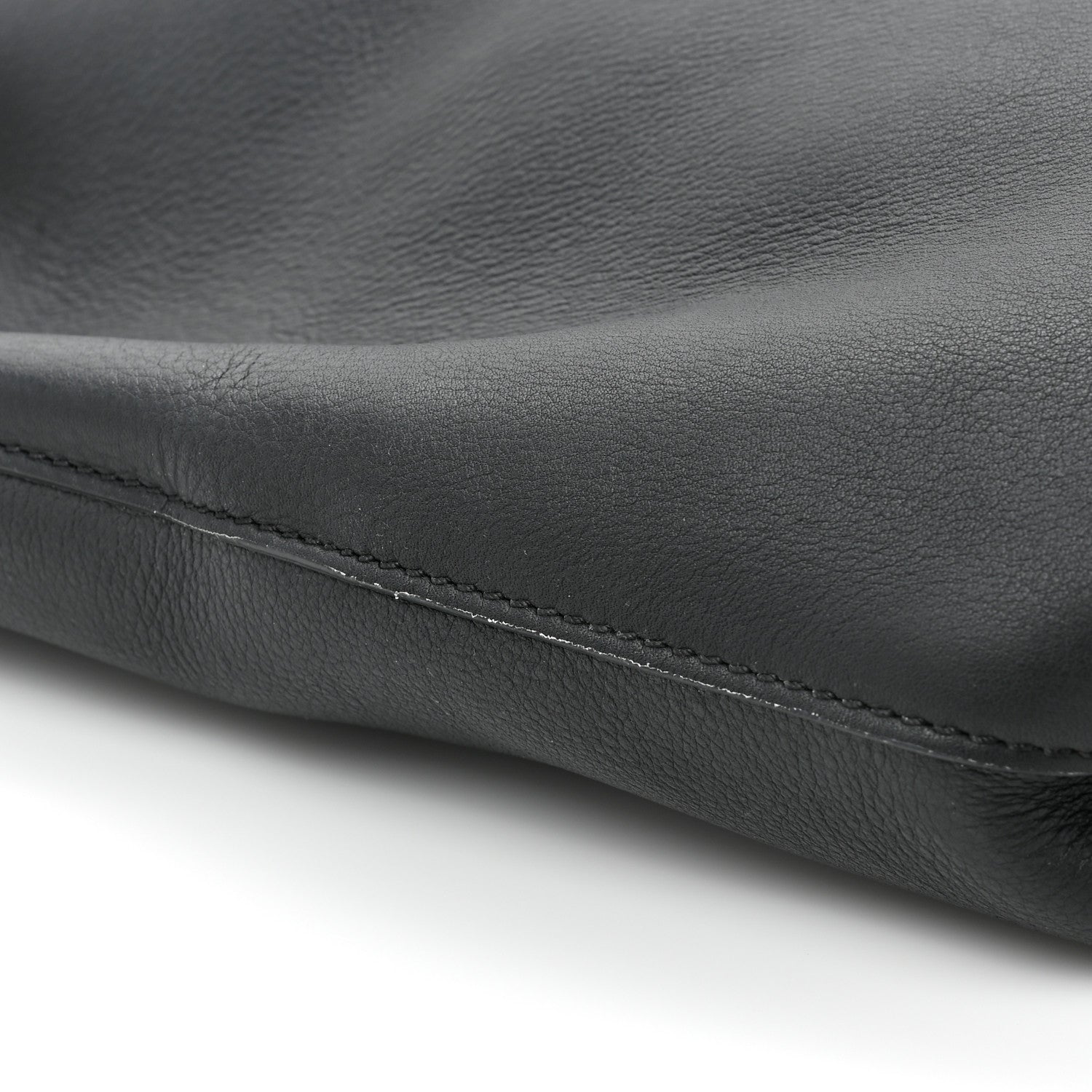 Burberry Calfskin Grommet Hobo Black 13 of 15