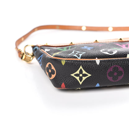 Louis Vuitton Monogram Multicolor Pochette Accessories Black 9 of 11