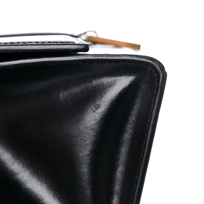 Balenciaga Shiny Box Calfskin Small Hourglass Top Handle Bag Black 15 of 16