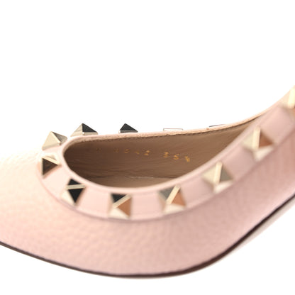 Valentino Garavani Pebbled Calfskin Rockstud 85mm Pumps 35.5 Rose Quartz 8 of 8