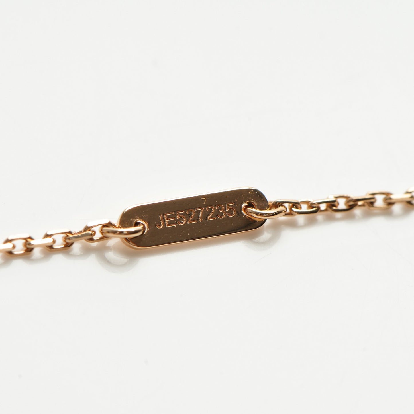 18K Rose Gold Sweet Alhambra Pendant Necklace