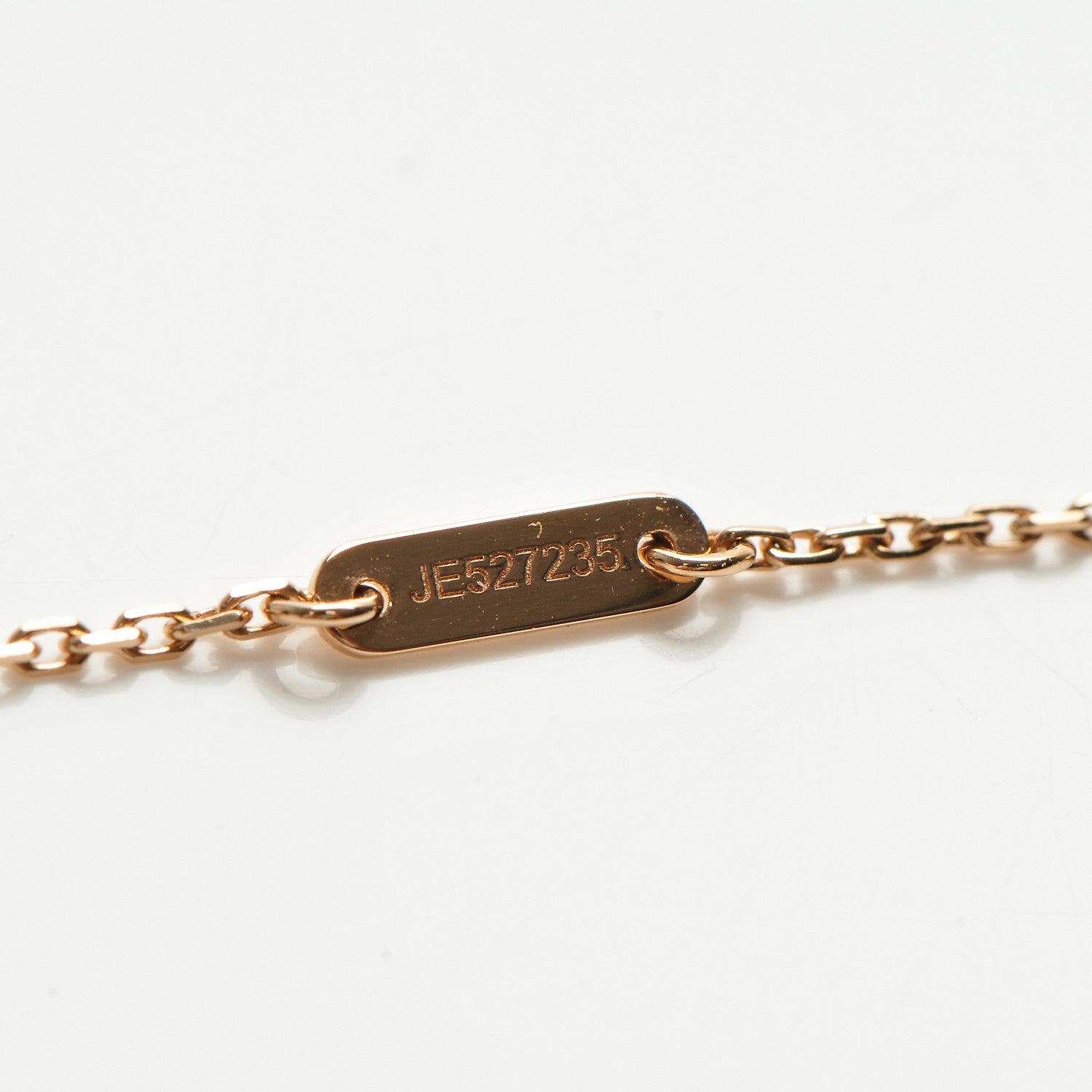 Van Cleef & Arpels 18K Rose Gold Sweet Alhambra Pendant Necklace 3 of 5