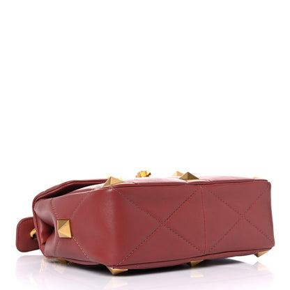 Valentino Garavani Nappa Medium Roman Stud Shoulder Bag Gingerbread 4 of 13