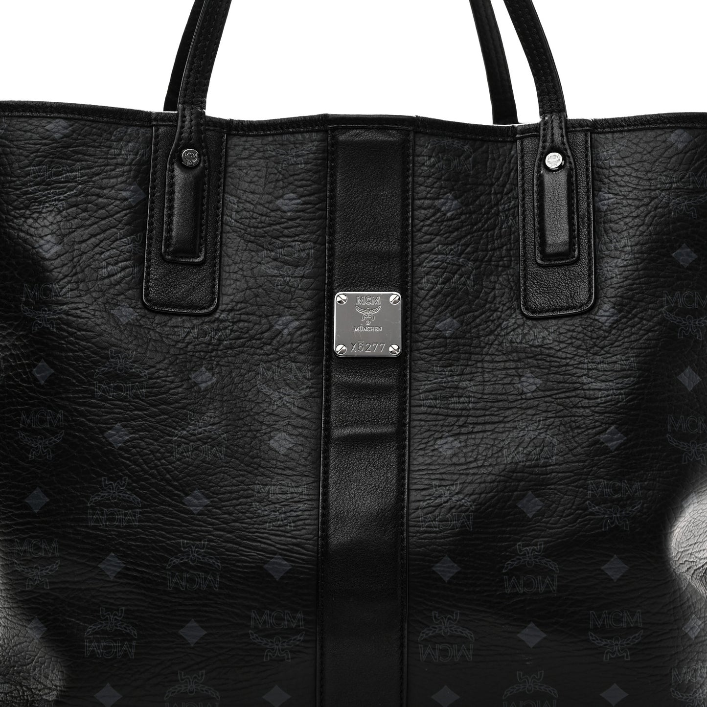 Visetos Large Liz Reversible Shopper Tote Black
