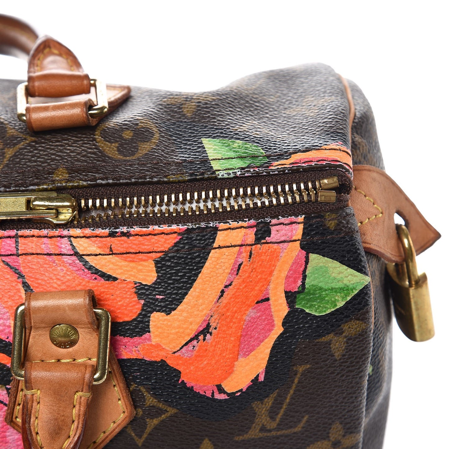 Monogram Roses Speedy 30