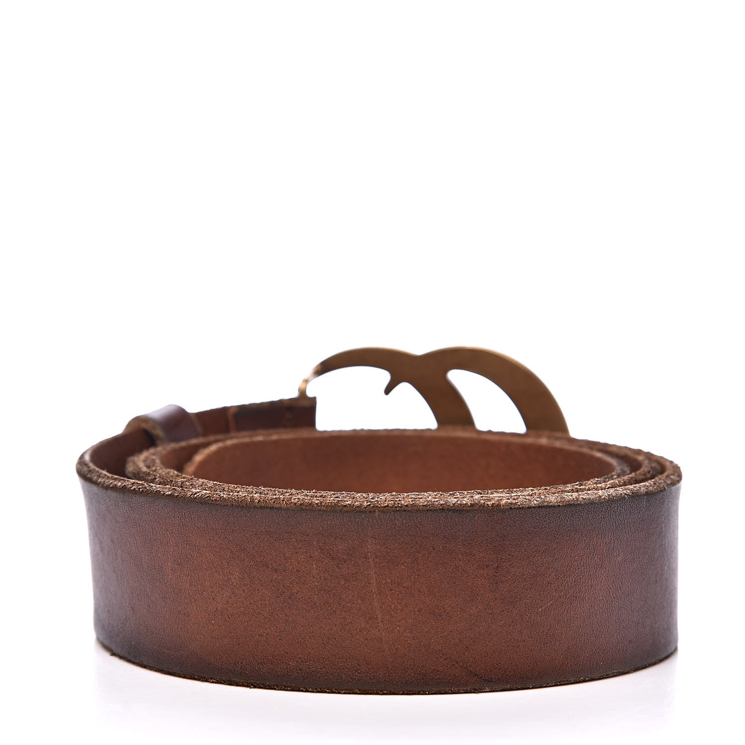 Gucci Faded Calfskin Double G 40mm Belt 100 40 Cuir 3 of 7
