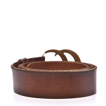 Gucci Faded Calfskin Double G 40mm Belt 100 40 Cuir 3 of 7