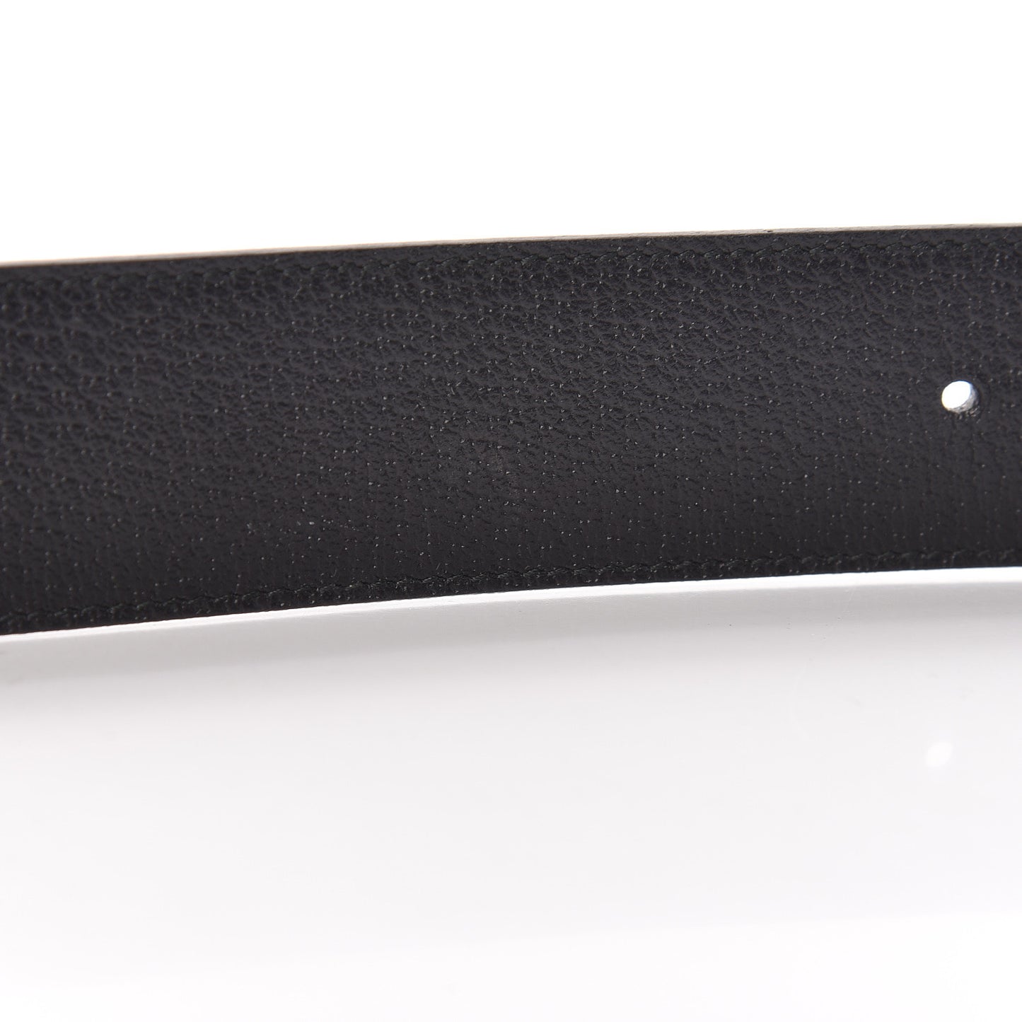 Textured Calfskin Double G 40mm Belt 85 34 Black