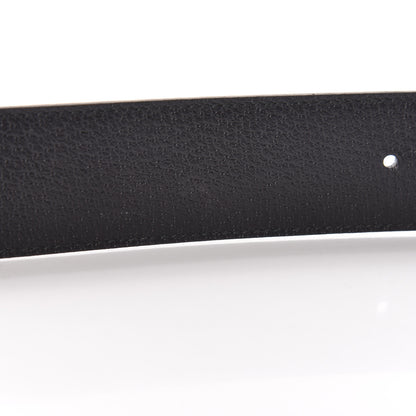 Gucci Textured Calfskin Double G 40mm Belt 85 34 Black 9 of 11