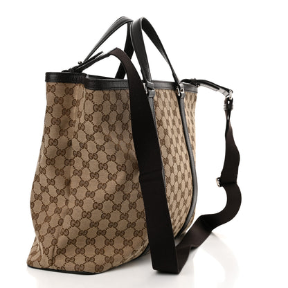 Gucci GG Monogram Large Joy Tote Bag Dark Brown 3 of 13