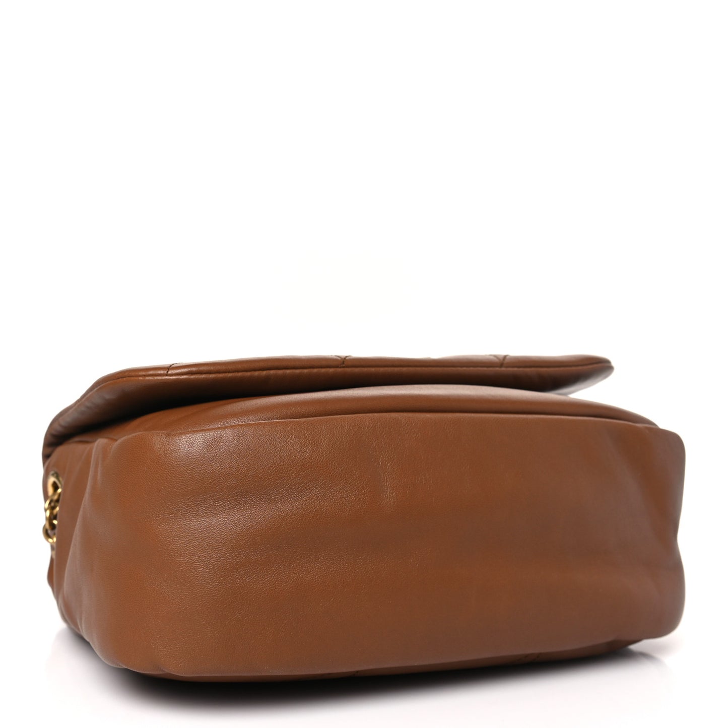 Lambskin Matelasse Monogram Small Jamie 4.3 Light Fox