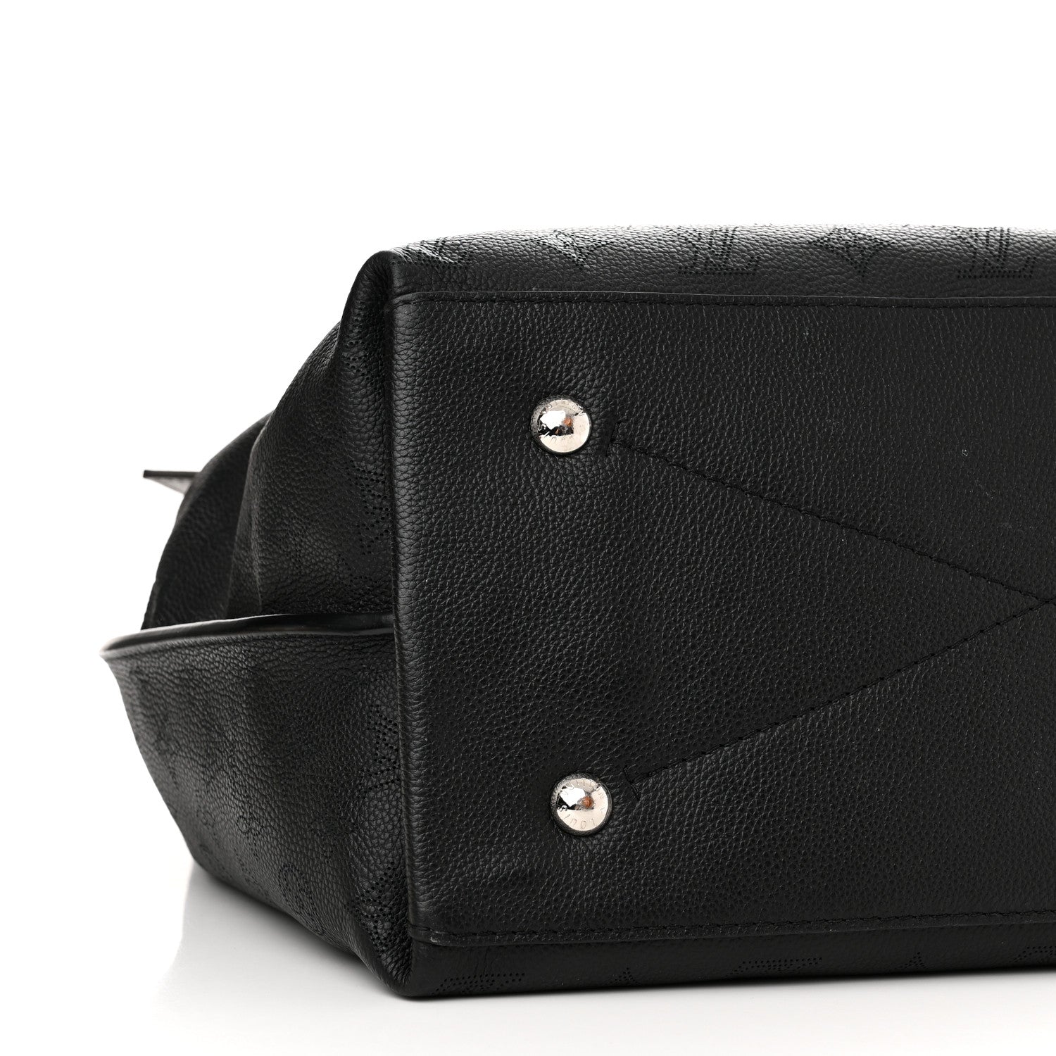 Louis Vuitton Mahina Carmel Hobo Black 9 of 10