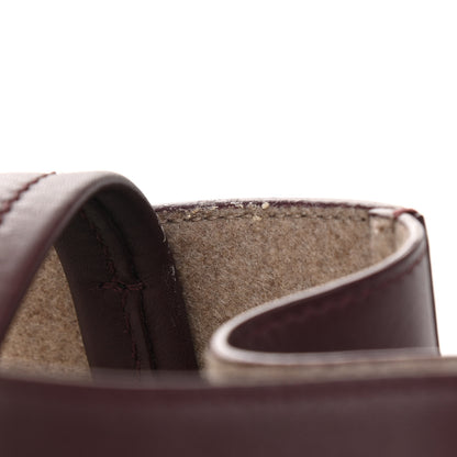 Celine Smooth Calfskin Small Belt Cabas Phantom Burgundy 12 of 13