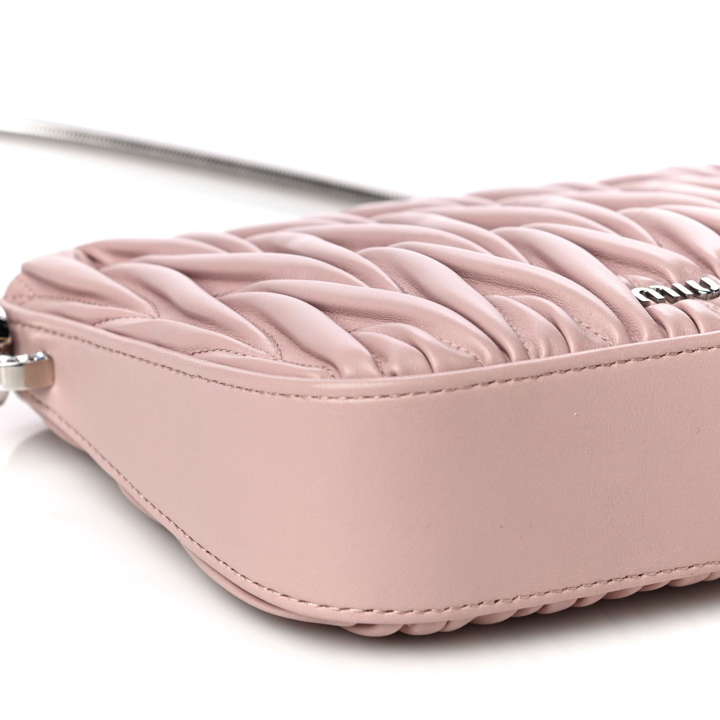 Nappa Matelasse Sassy Handbag Opale