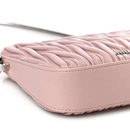 Miu Miu Nappa Matelasse Sassy Handbag Opale 6 of 14