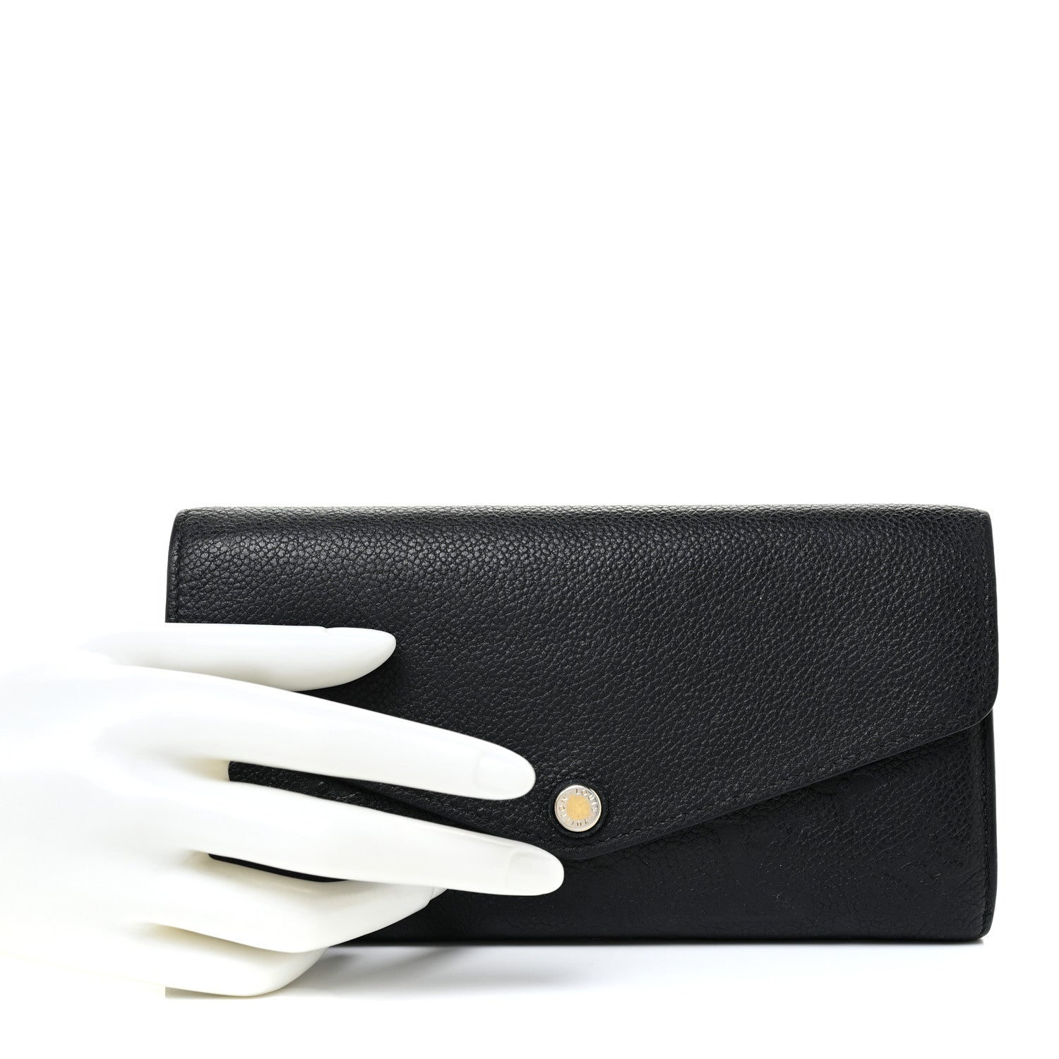 Louis Vuitton Empreinte Sarah Wallet NM Black 2 of 12