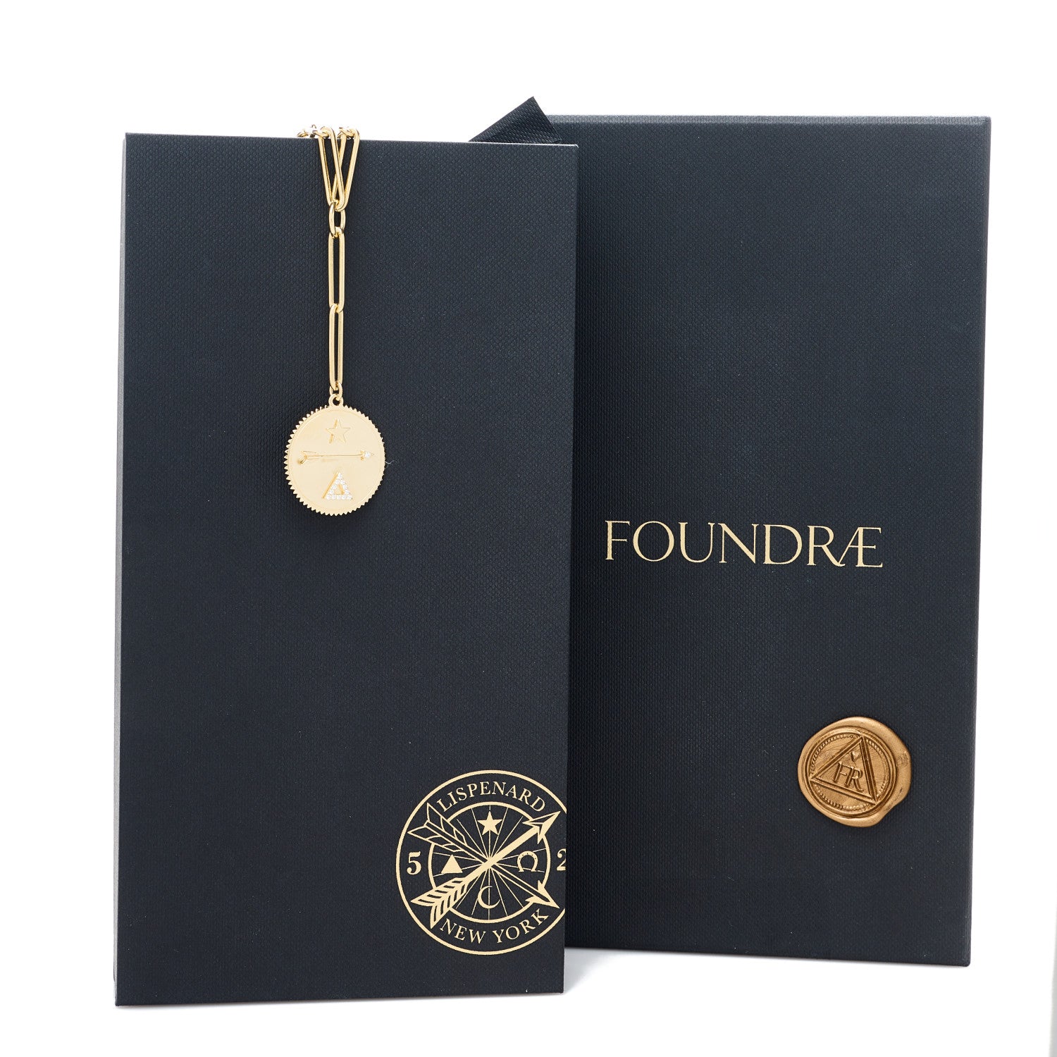 Foundrae 18K Yellow Gold Diamond Dream Extended Clip Extension Chain Necklace 5 of 5