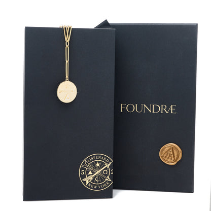 Foundrae 18K Yellow Gold Diamond Dream Extended Clip Extension Chain Necklace 5 of 5