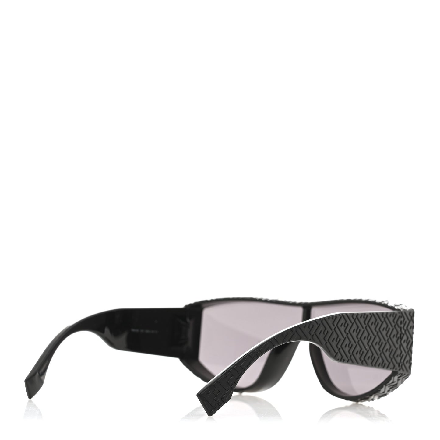 Acetate Lab Mask Sunglasses FE40128I Black