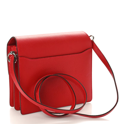 Hermes Evercolor Mini Sac Roulis Rouge Casaque 3 of 8
