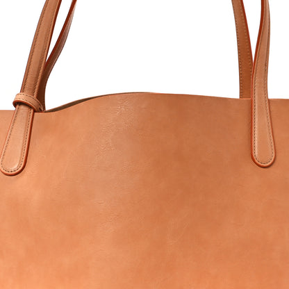 Mansur Gavriel Vegetable Tanned Calfskin Everyday Soft Tote Cammello 8 of 11
