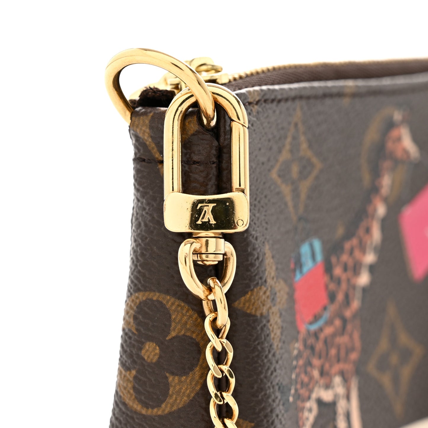 Monogram 2017 Christmas Animation Mini Pochette Accessories