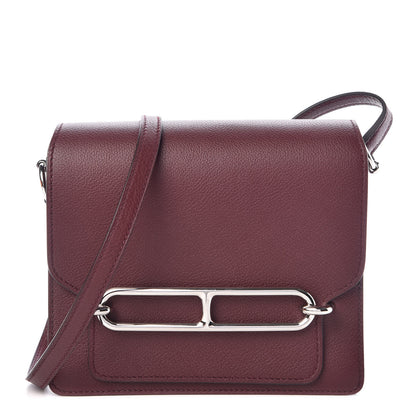Hermes Evercolor Mini Sac Roulis Bordeaux 1 of 9