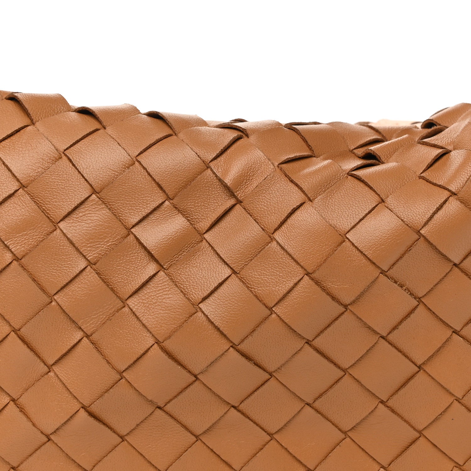 Bottega Veneta Nappa Intrecciato Teen Jodie Hobo Caramel 7 of 9