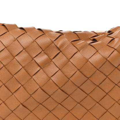 Bottega Veneta Nappa Intrecciato Teen Jodie Hobo Caramel 7 of 9