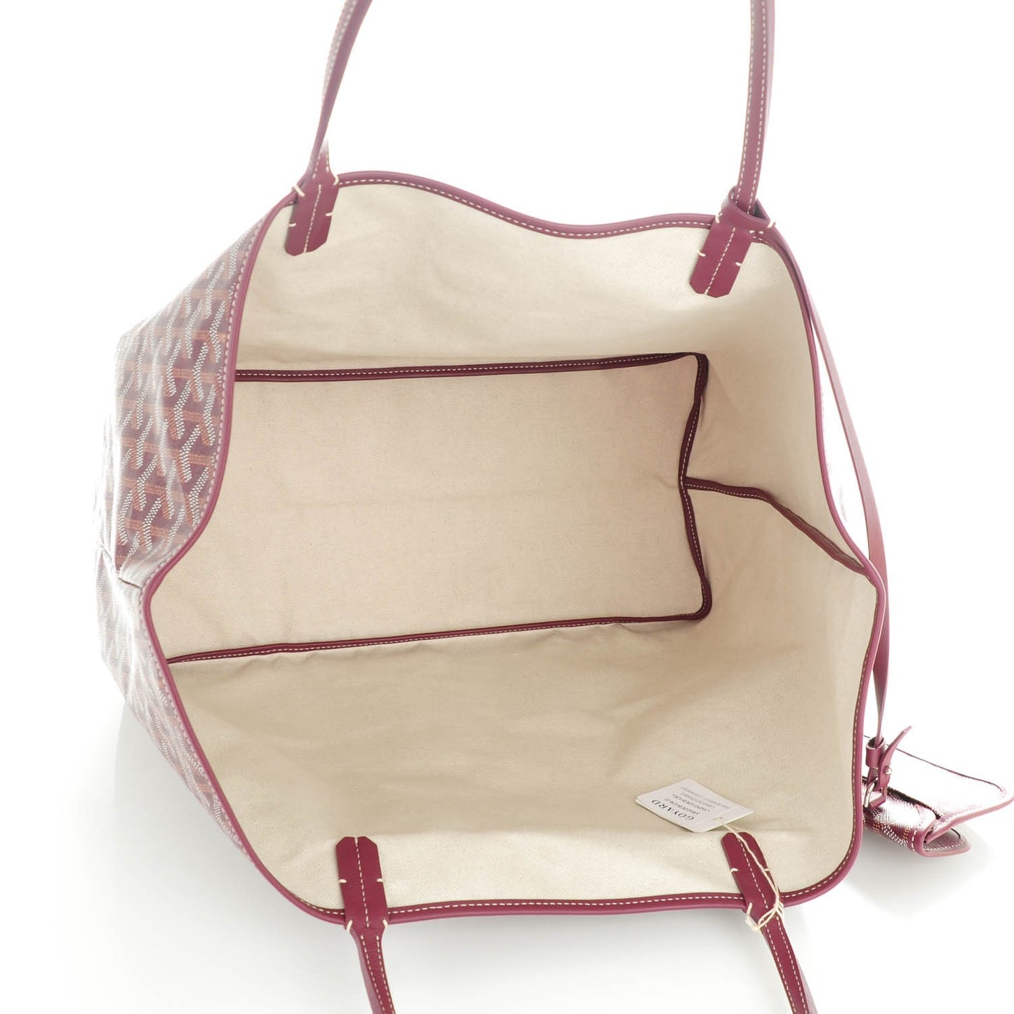 Goyardine Saint Louis GM Burgundy