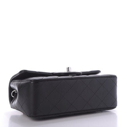 Chanel Lambskin Quilted Mini Rectangular Flap Black 4 of 10