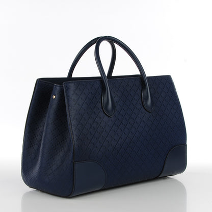 Gucci Hilary Lux Bright Diamante Medium Top Handle Bag Classic Marine 3 of 7