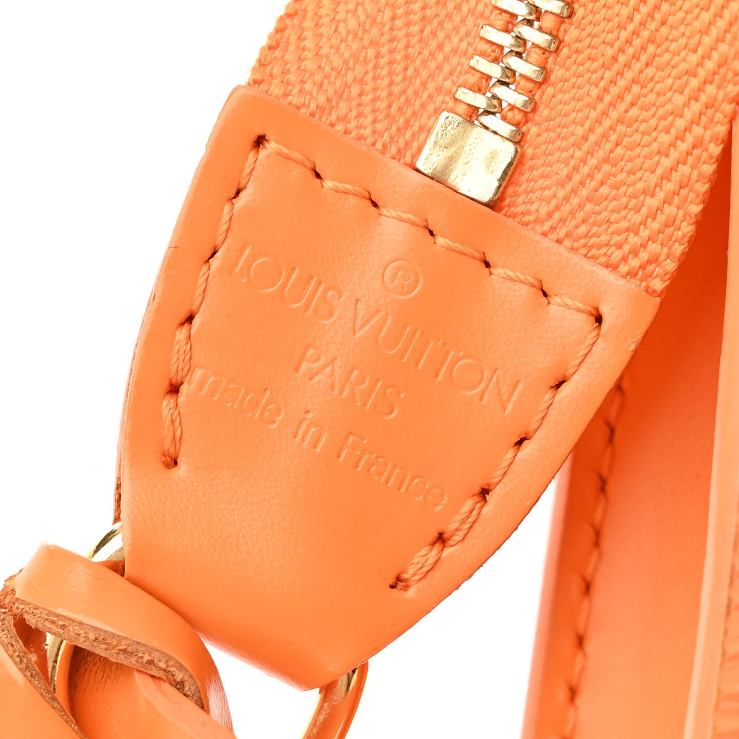 Epi Pochette Accessories 24 Mandarin