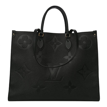 Louis Vuitton Empreinte Monogram Giant Onthego GM Black 1 of 9