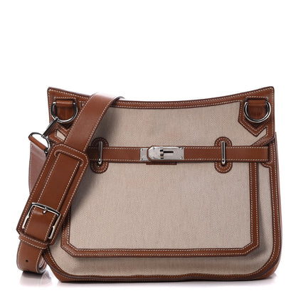 Hermes Toile Natural Barenia Jypsiere 34 Ecru 1 of 14