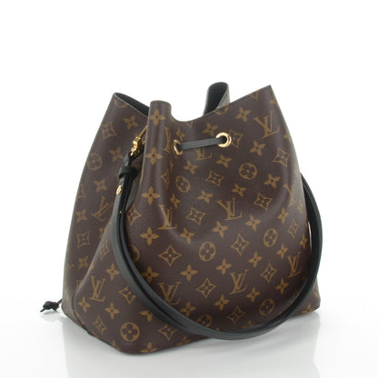 Louis Vuitton Monogram Neonoe MM Black 3 of 6